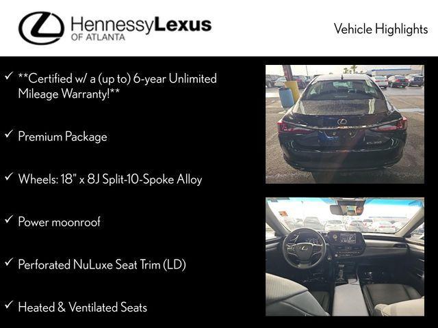 used 2022 Lexus ES 350 car, priced at $37,990