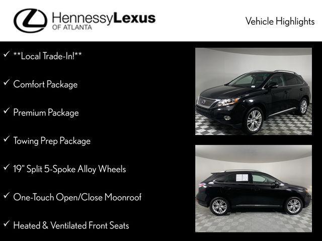 used 2010 Lexus RX 450h car, priced at $14,990