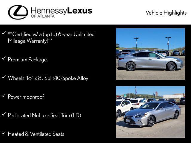 used 2022 Lexus ES 350 car, priced at $39,990