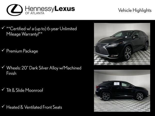 used 2022 Lexus RX 350 car, priced at $44,490