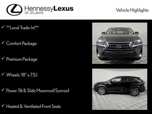used 2015 Lexus NX 200t car, priced at $15,990