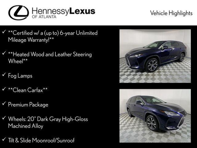 used 2022 Lexus RX 350L car, priced at $44,990
