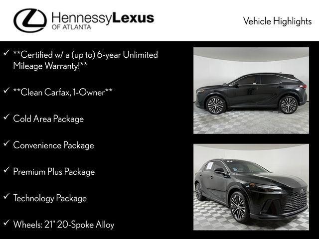 used 2024 Lexus RX 350 car, priced at $57,990