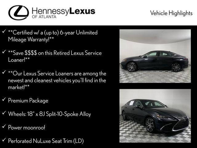 used 2024 Lexus ES 350 car, priced at $43,490