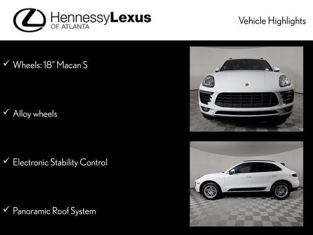used 2018 Porsche Macan car, priced at $21,490