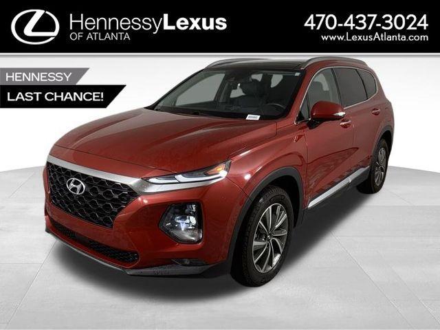 used 2019 Hyundai Santa Fe car, priced at $15,990