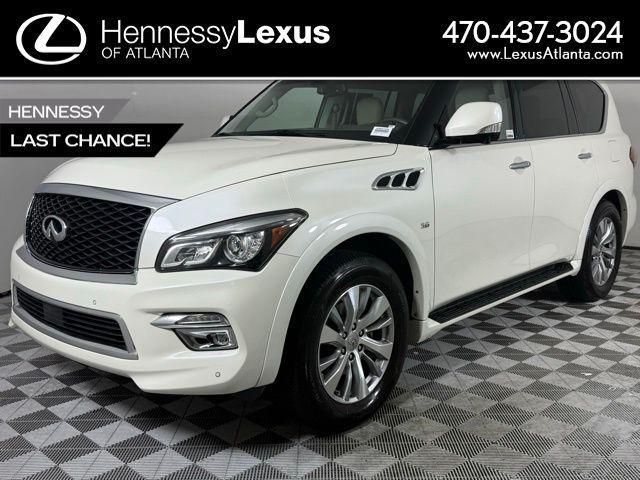 used 2017 INFINITI QX80 car, priced at $18,490