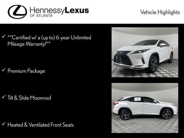 used 2022 Lexus RX 350 car, priced at $49,990