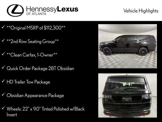 used 2024 Jeep Grand Wagoneer L car, priced at $88,990