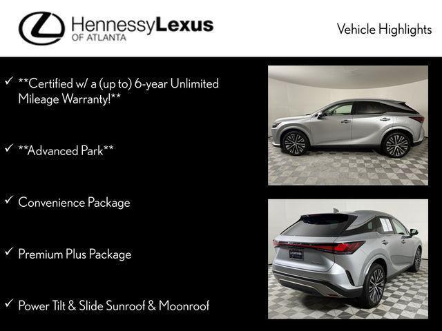 used 2025 Lexus RX 350 car, priced at $56,490