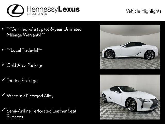 used 2021 Lexus LC 500 car, priced at $82,990