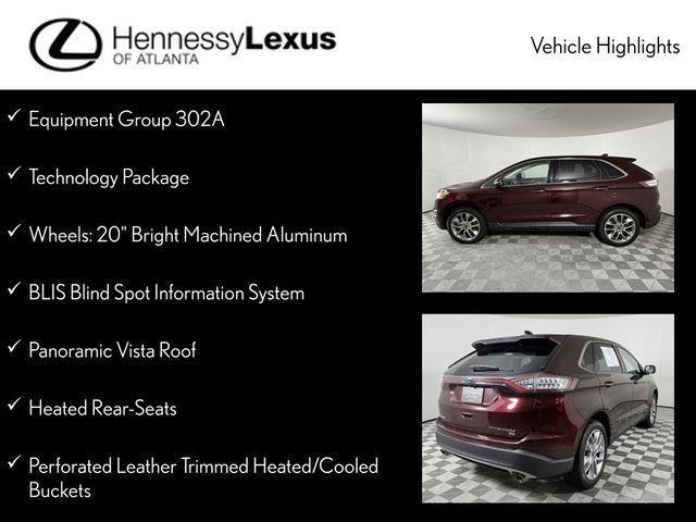 used 2017 Ford Edge car, priced at $12,490