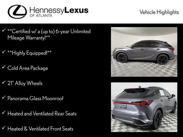 used 2023 Lexus RX 500h car, priced at $57,990