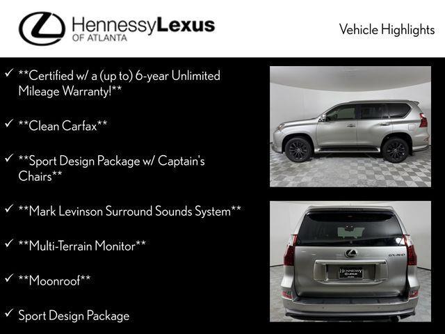 used 2022 Lexus GX 460 car, priced at $51,990