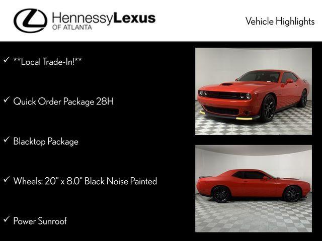 used 2022 Dodge Challenger car, priced at $30,990