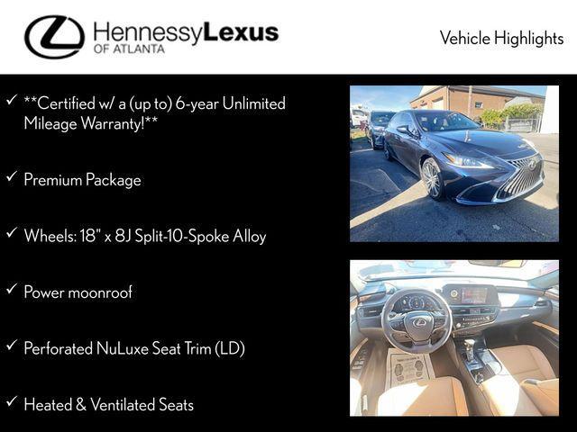 used 2022 Lexus ES 350 car, priced at $39,990