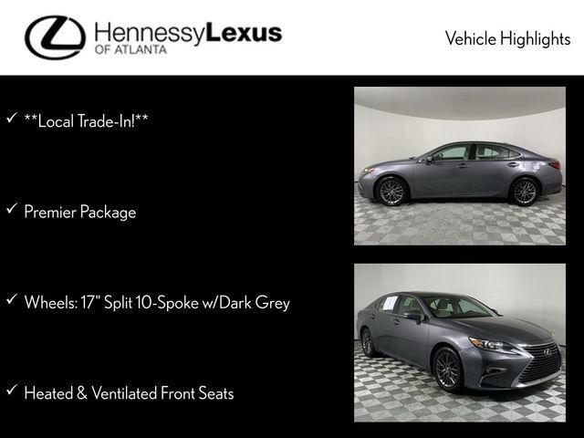 used 2018 Lexus ES 350 car, priced at $26,990