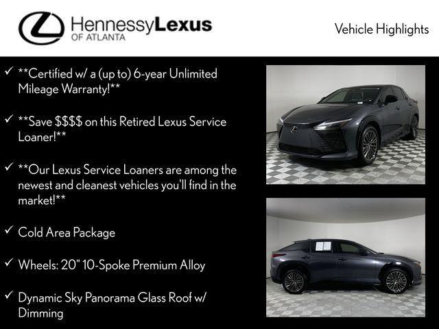 used 2023 Lexus RZ 450e car, priced at $43,990