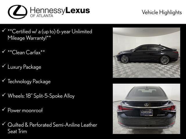 used 2025 Lexus ES 300h car, priced at $48,490