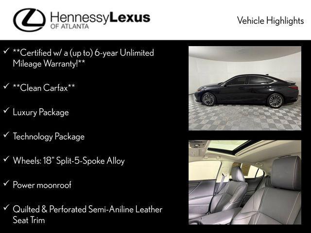 used 2025 Lexus ES 300h car, priced at $48,490