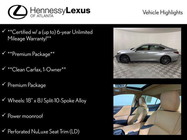 used 2022 Lexus ES 350 car, priced at $34,490