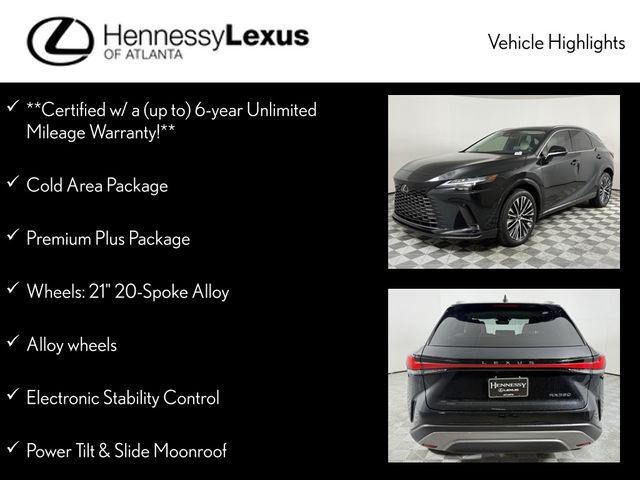 used 2023 Lexus RX 350 car, priced at $53,990
