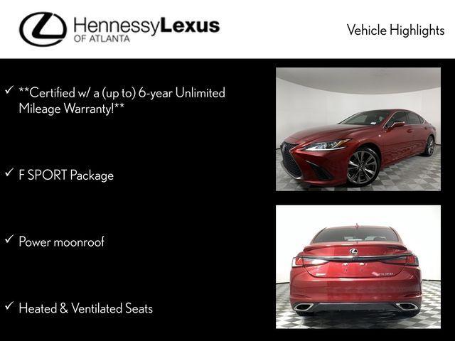 used 2020 Lexus ES 350 car, priced at $35,990