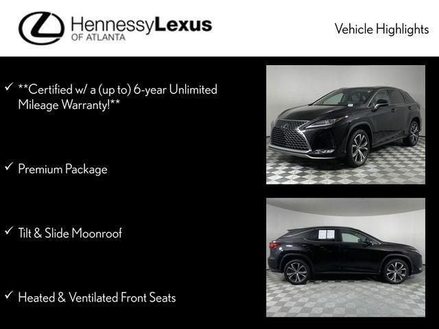 used 2022 Lexus RX 350 car, priced at $44,490