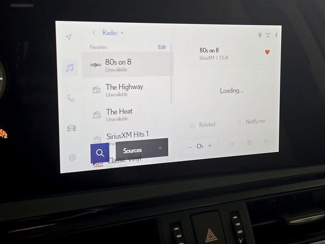 new 2025 Lexus ES 350 car, priced at $47,935