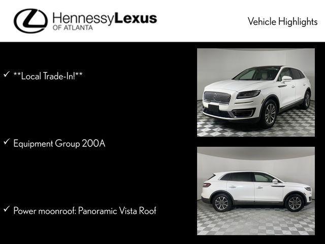 used 2020 Lincoln Nautilus car, priced at $19,990