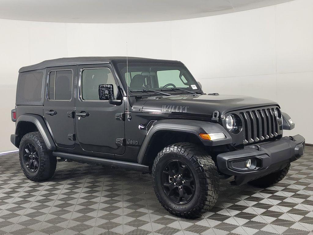 used 2022 Jeep Wrangler Unlimited car, priced at $28,670