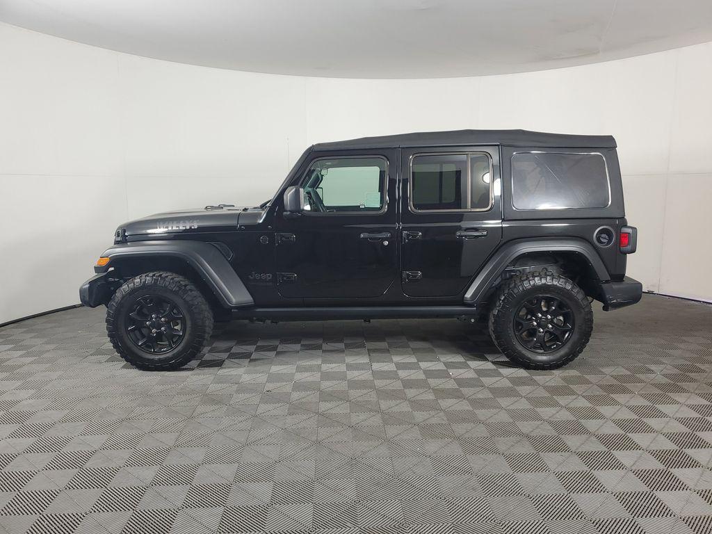 used 2022 Jeep Wrangler Unlimited car, priced at $28,670