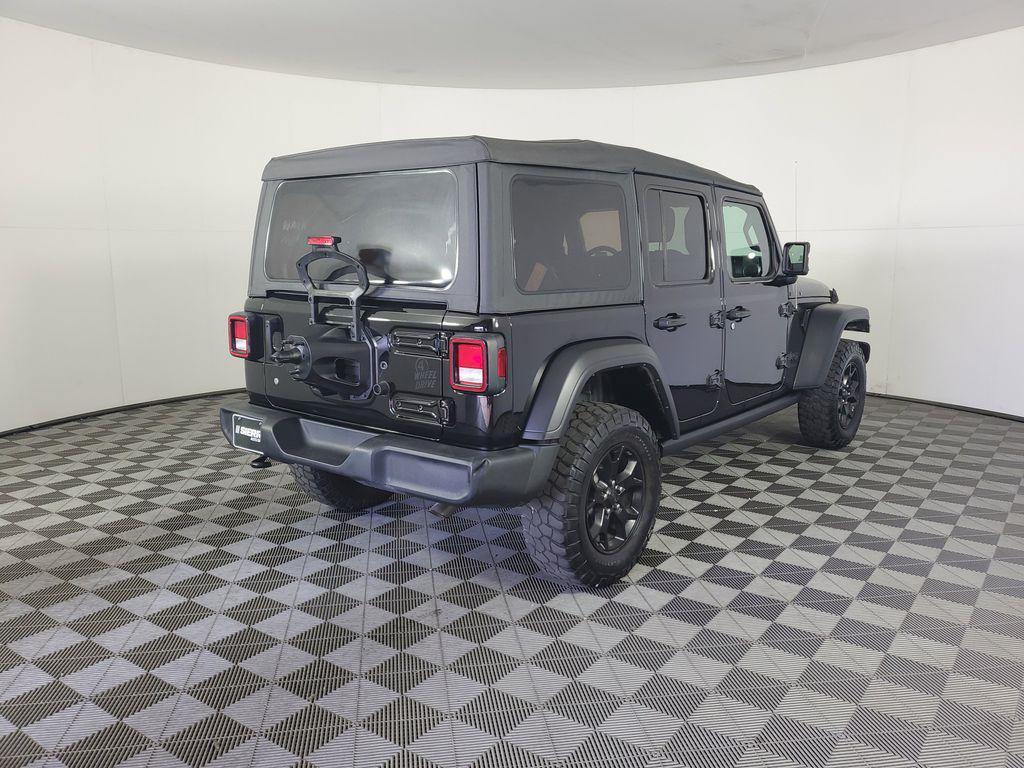used 2022 Jeep Wrangler Unlimited car, priced at $28,670