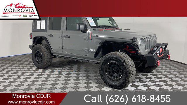 used 2020 Jeep Wrangler Unlimited car, priced at $27,700