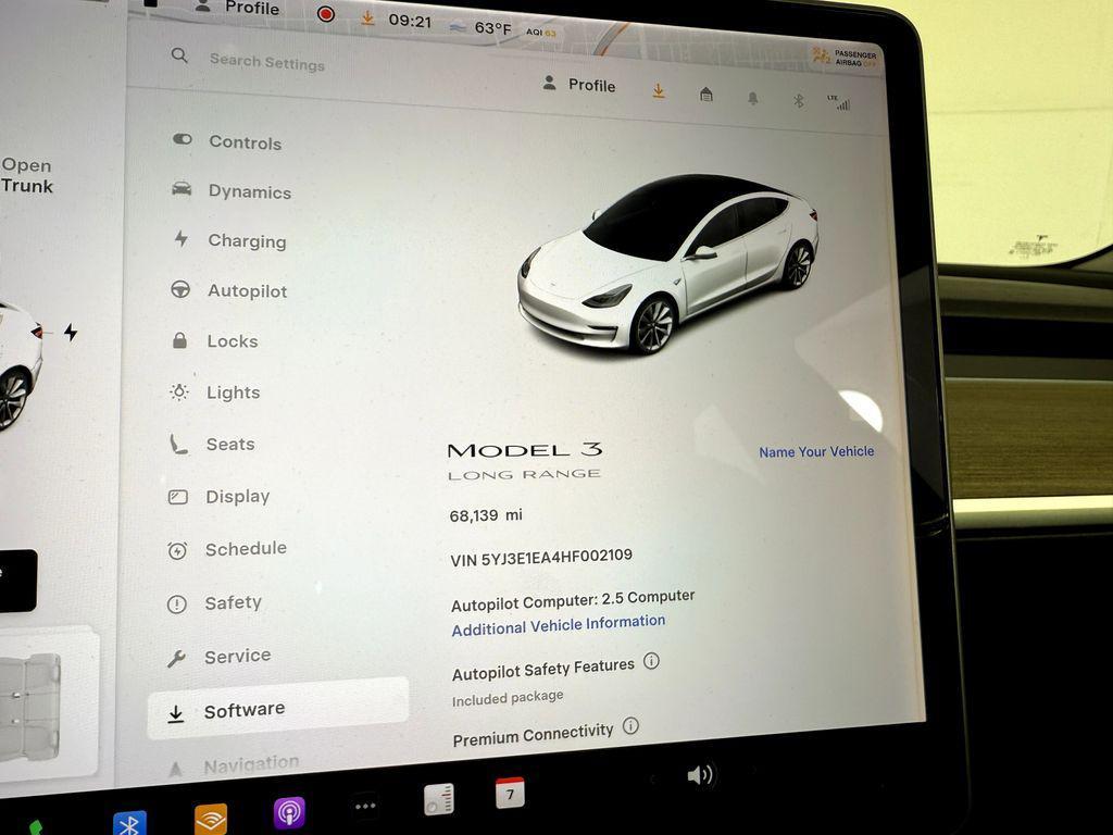 used 2017 Tesla Model 3 car, priced at $17,777