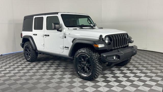 used 2021 Jeep Wrangler Unlimited car, priced at $26,984