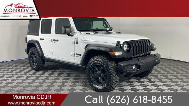 used 2021 Jeep Wrangler Unlimited car, priced at $28,981