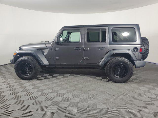 used 2021 Jeep Wrangler Unlimited car, priced at $25,000