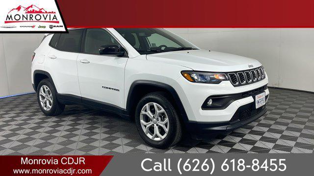 used 2024 Jeep Compass car, priced at $24,800