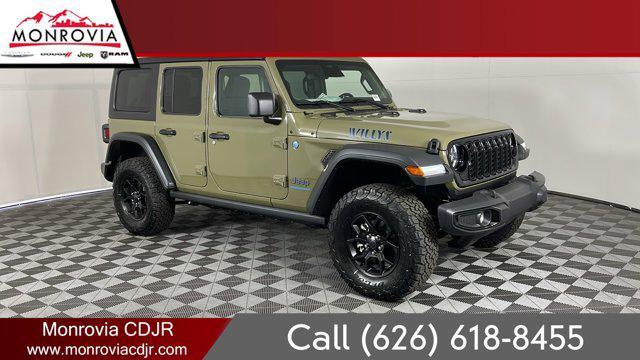 new 2025 Jeep Wrangler 4xe car, priced at $59,820