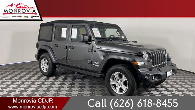 used 2018 Jeep Wrangler Unlimited car, priced at $21,882