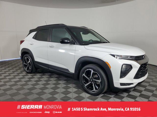 used 2021 Chevrolet TrailBlazer car, priced at $22,481