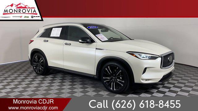 used 2021 INFINITI QX50 car, priced at $27,394