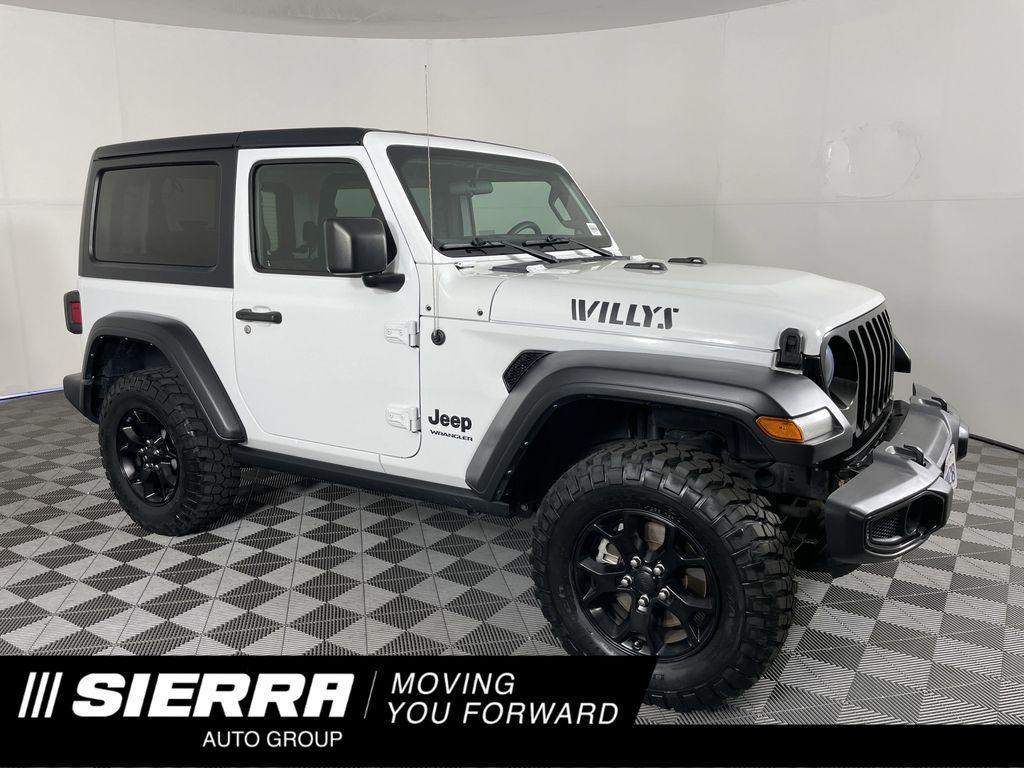 used 2021 Jeep Wrangler car, priced at $27,200