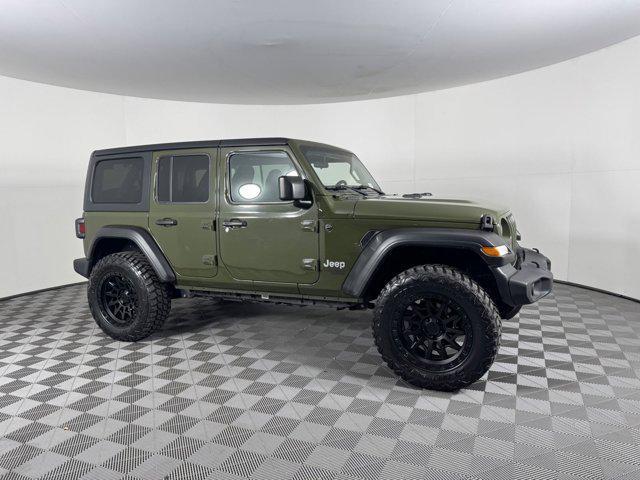 used 2021 Jeep Wrangler Unlimited car, priced at $29,892