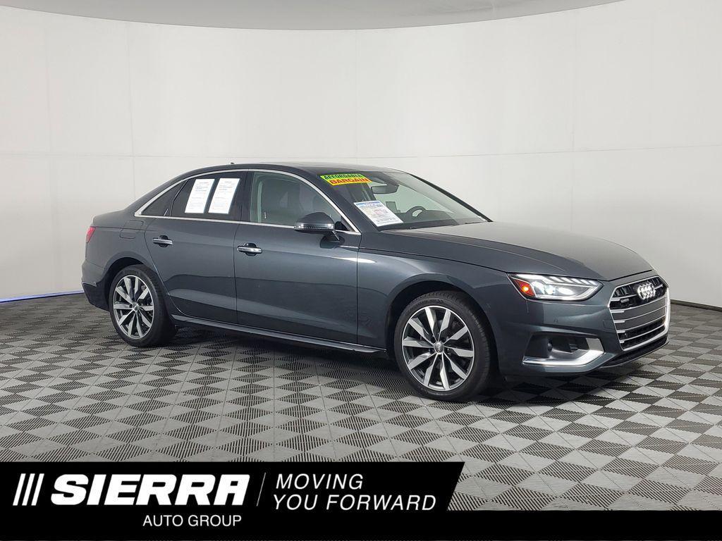 used 2021 Audi A4 car, priced at $20,750