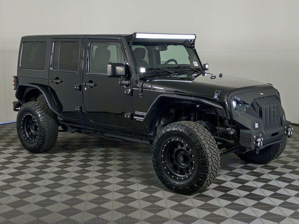 used 2017 Jeep Wrangler Unlimited car, priced at $19,800