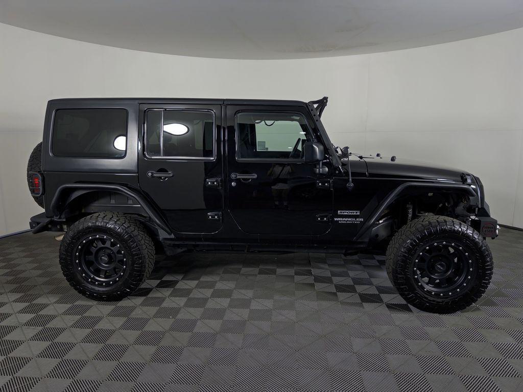 used 2017 Jeep Wrangler Unlimited car, priced at $19,800