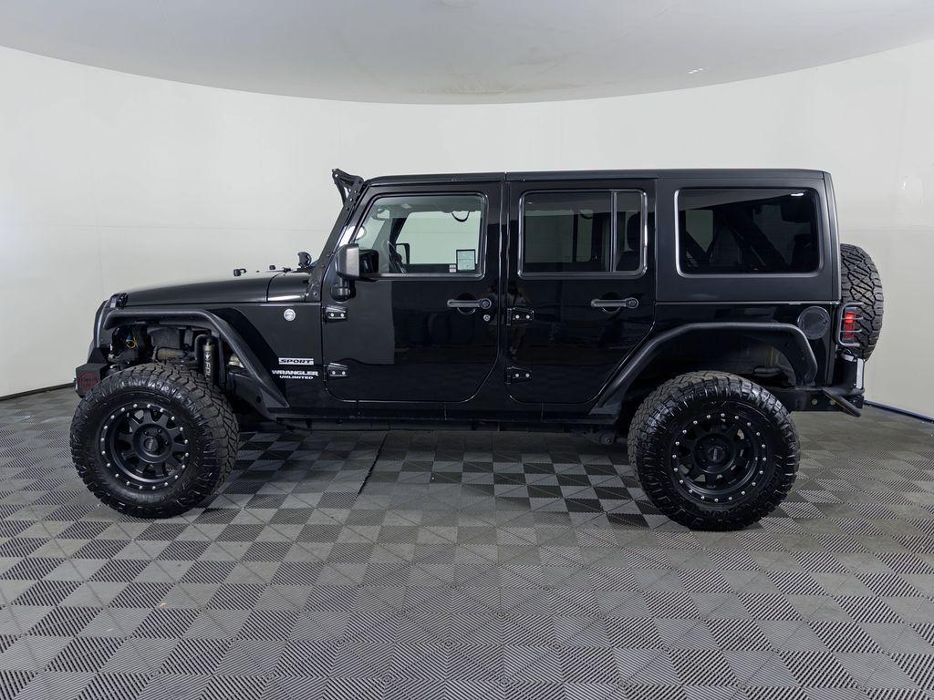 used 2017 Jeep Wrangler Unlimited car, priced at $19,800