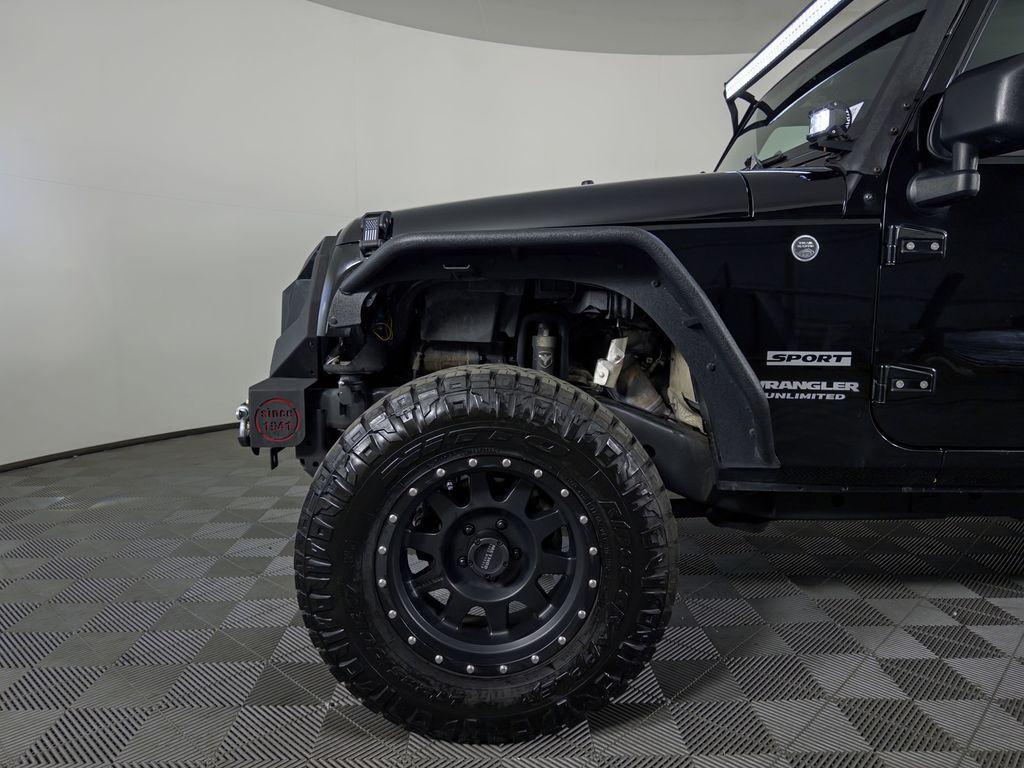 used 2017 Jeep Wrangler Unlimited car, priced at $19,800